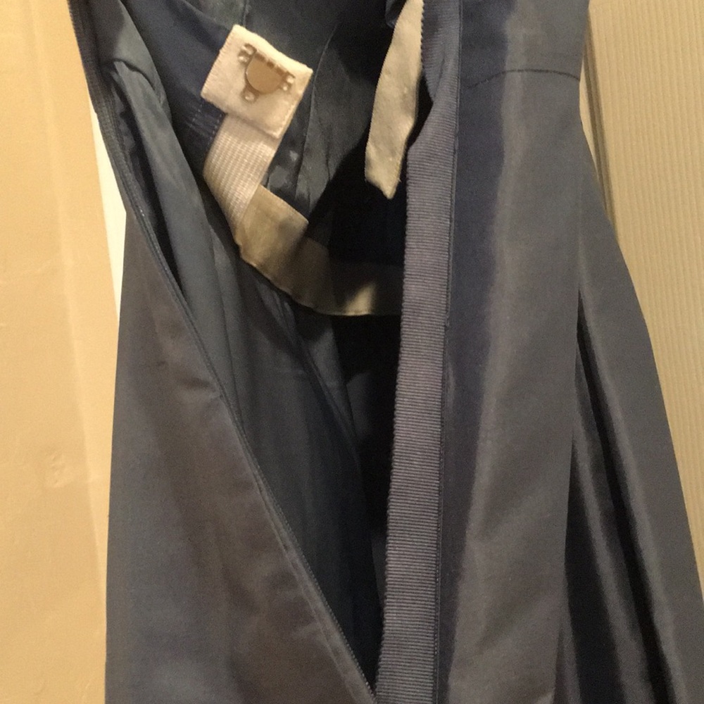 NWT Ann Taylor Formal Blue Strapless Dress - Picture 4 of 8